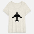 top line airplane plane fly pilot holiday travel f