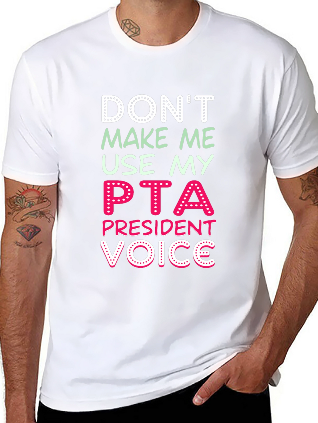 PTA President Voice Graphic T-Shirt