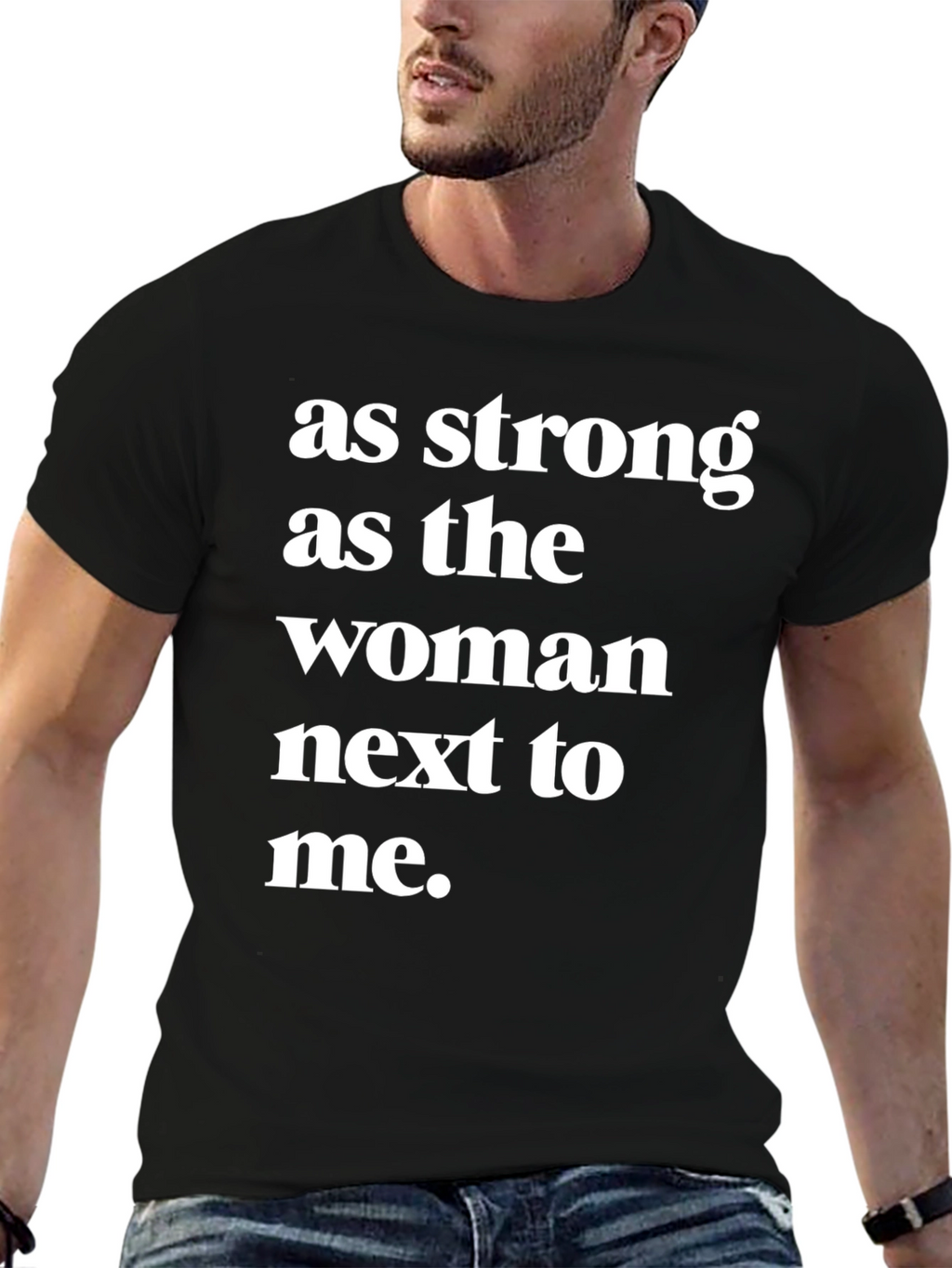 Empowering Woman Strength Graphic Tee
