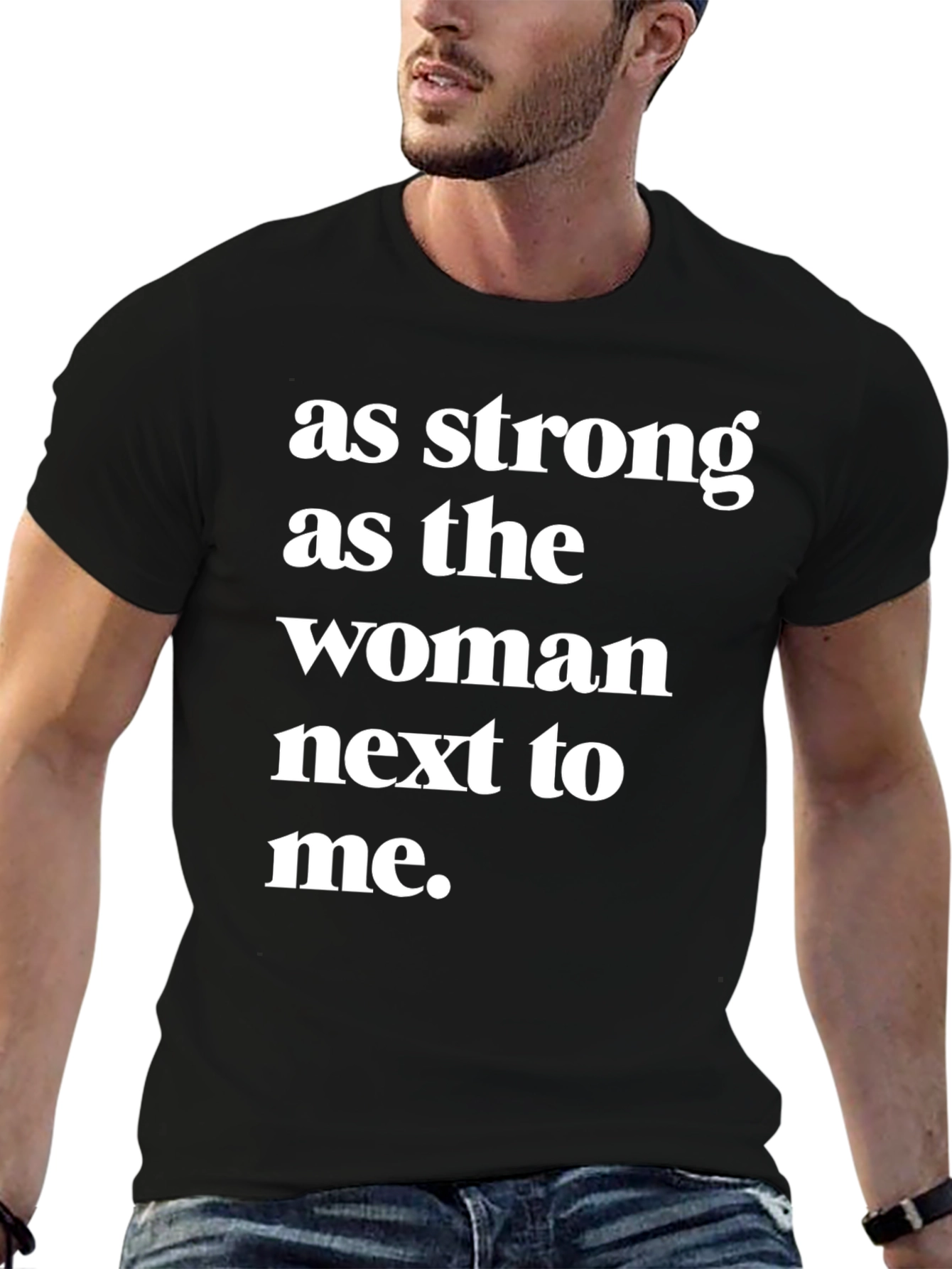 Empowering Woman Strength Graphic Tee