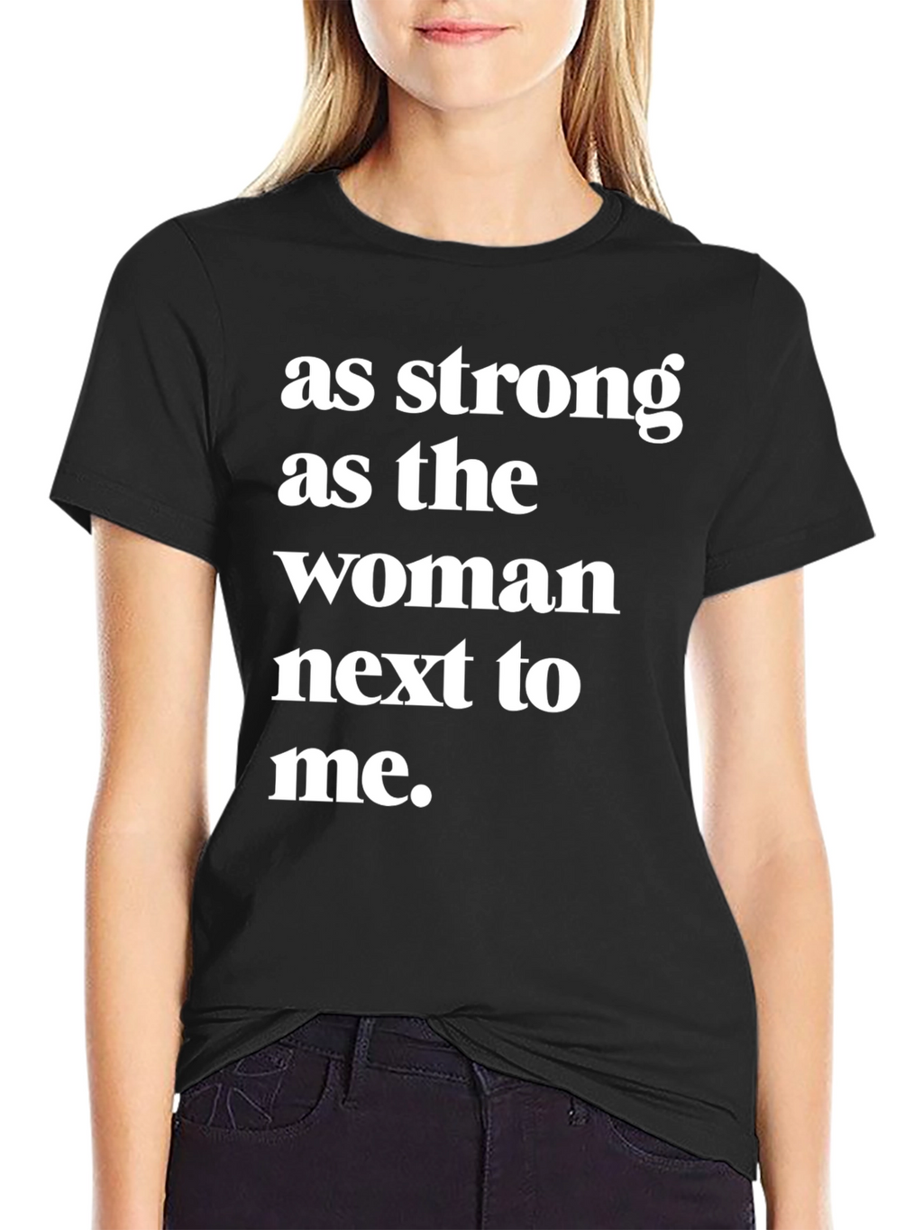 Empowering Woman Strength Graphic Tee