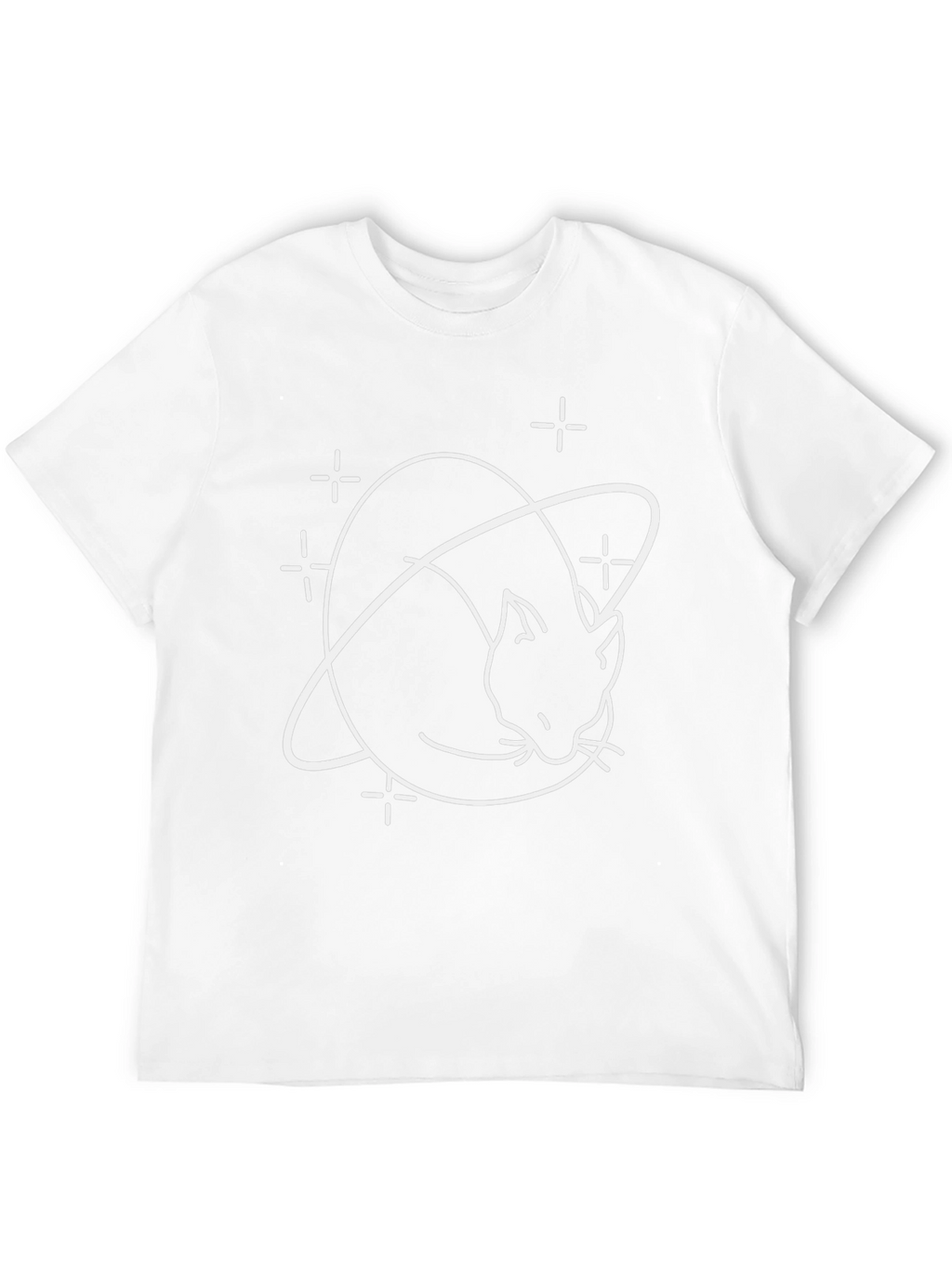 Cosmic Cat Black T-Shirt