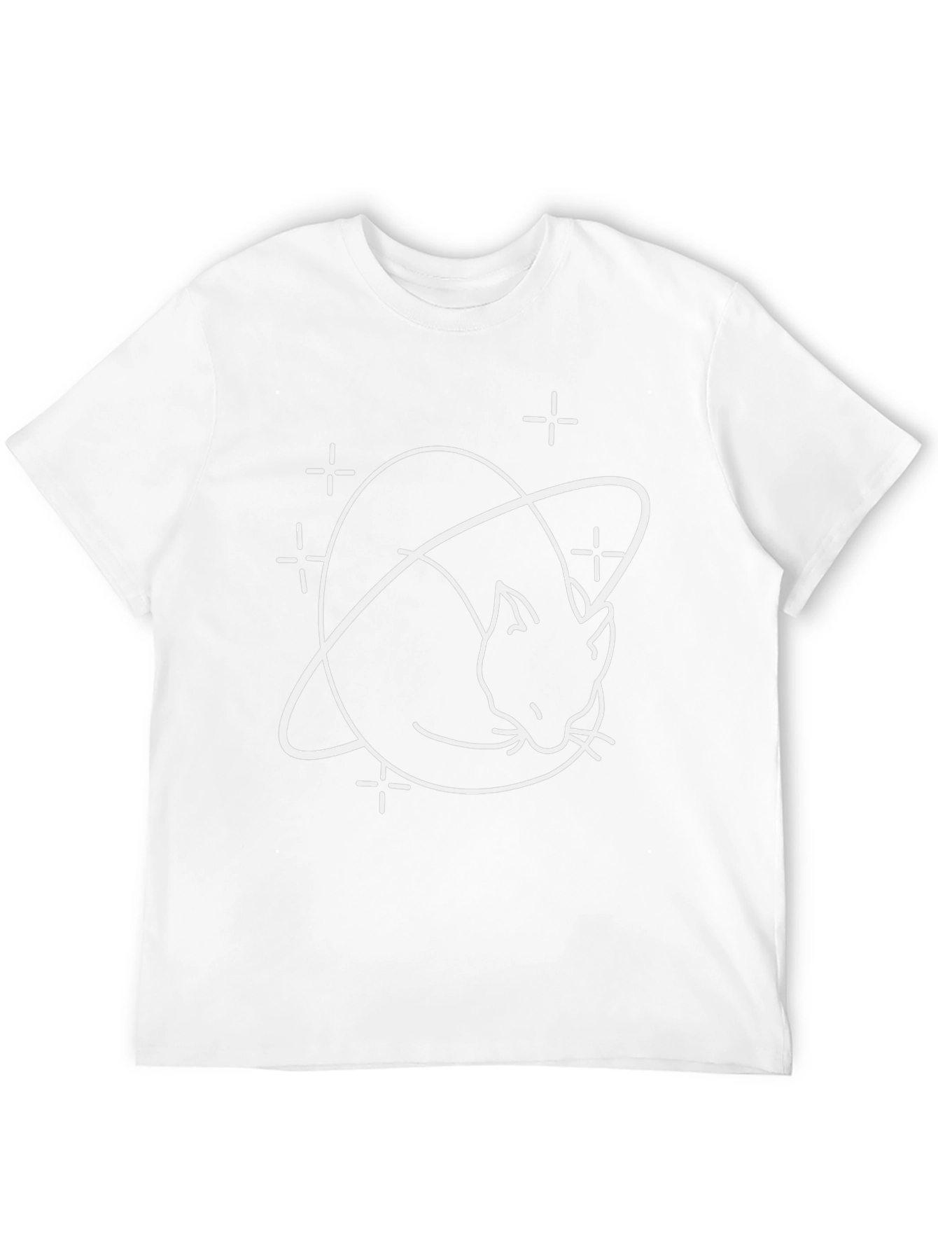 Cosmic Cat Black T-Shirt