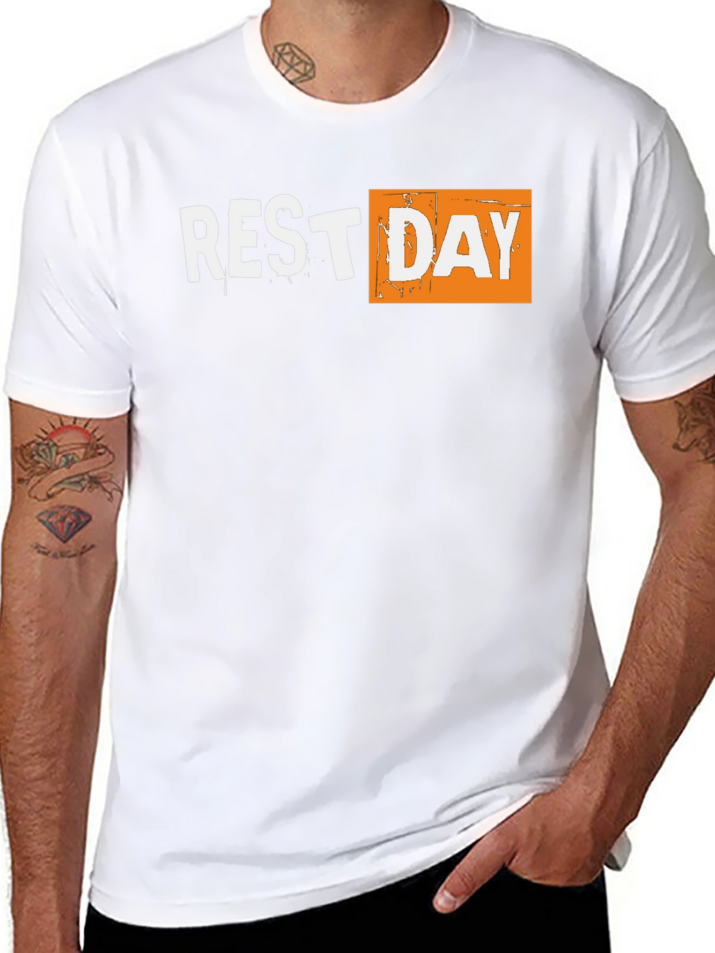 Rest Day Graphic Tee - Black