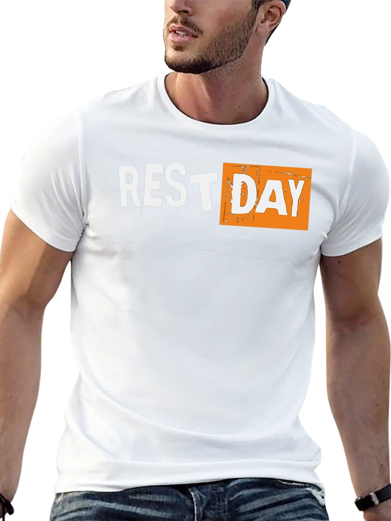 Rest Day Graphic Tee - Black