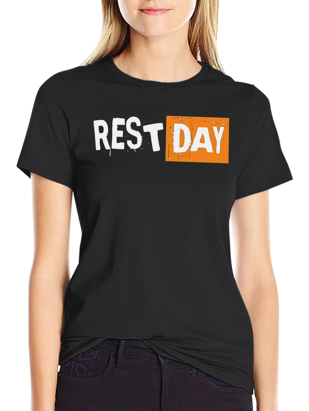 Rest Day Graphic Tee - Black
