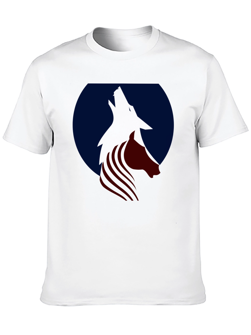 Wolf Silhouette Graphic Tee