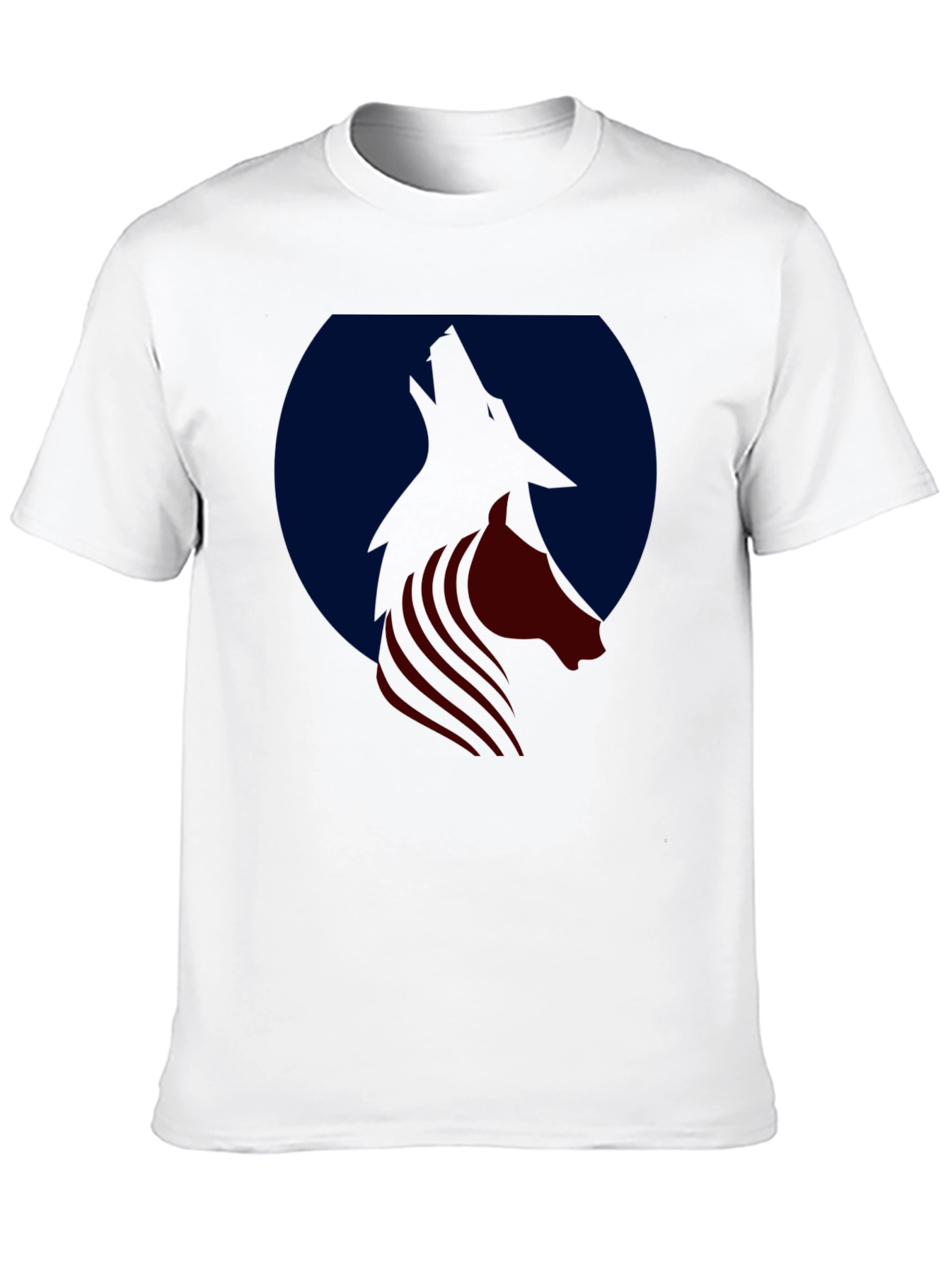 Wolf Silhouette Graphic Tee