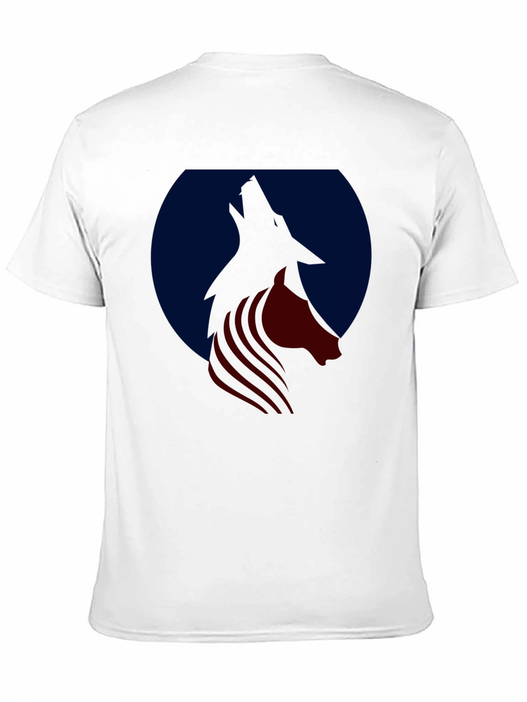 Wolf Silhouette Graphic Tee