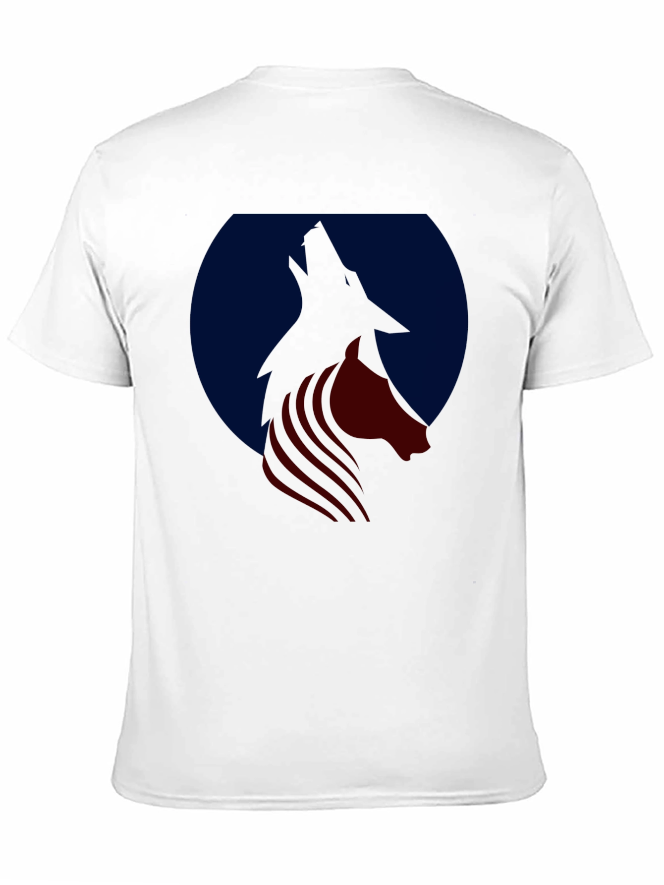 Wolf Silhouette Graphic Tee