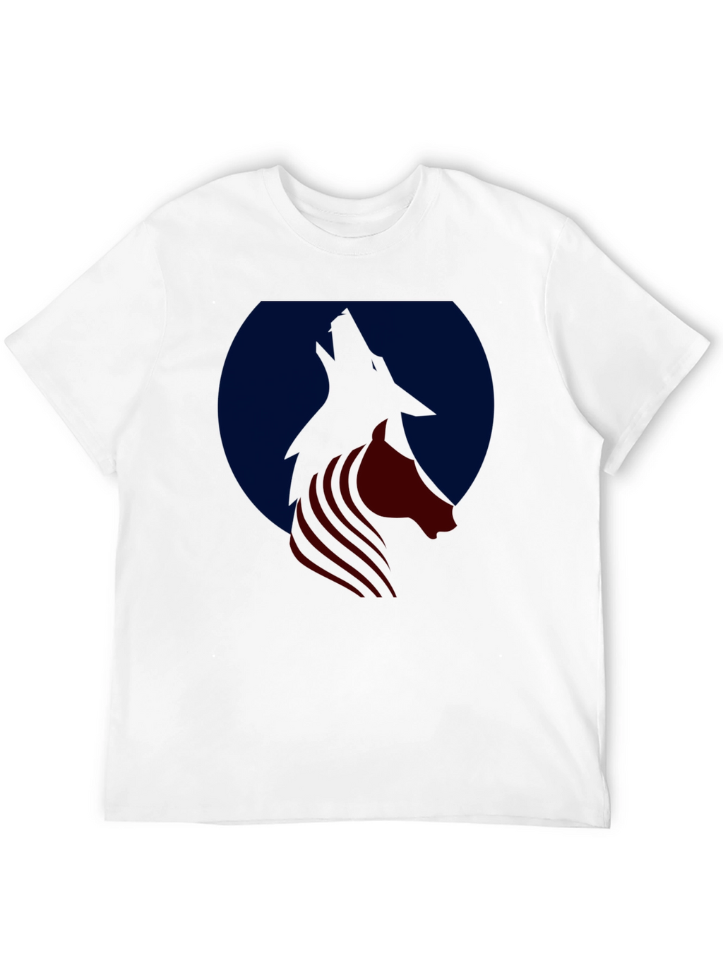 Wolf Silhouette Graphic Tee