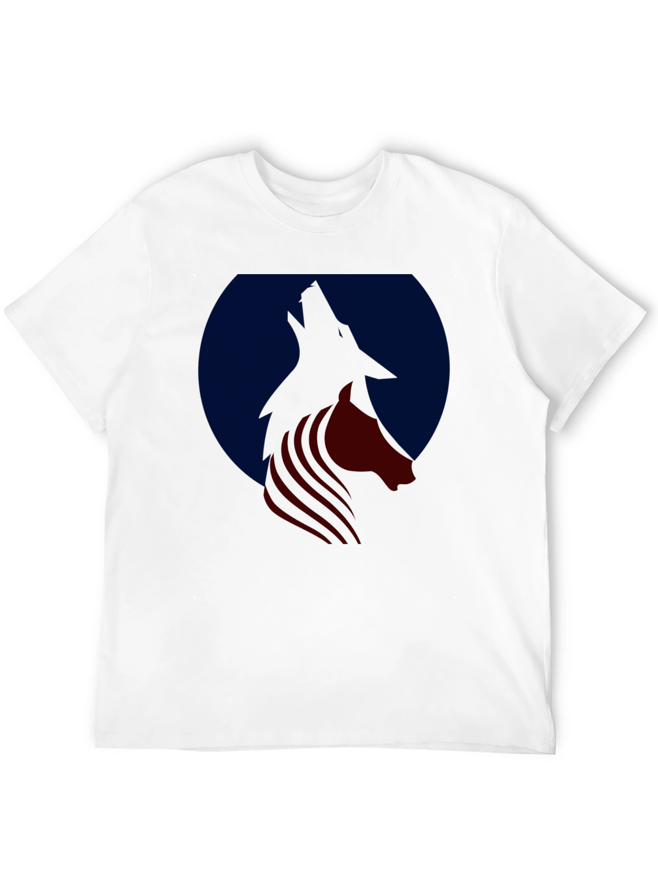 Wolf Silhouette Graphic Tee