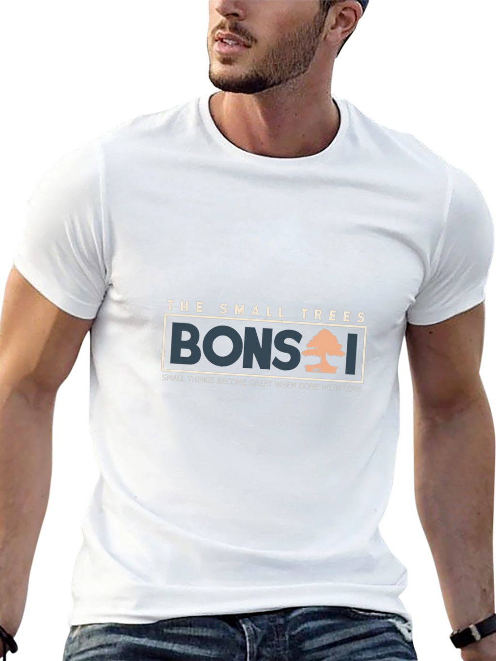 The Small Trees Bonsai Graphic T-Shirt