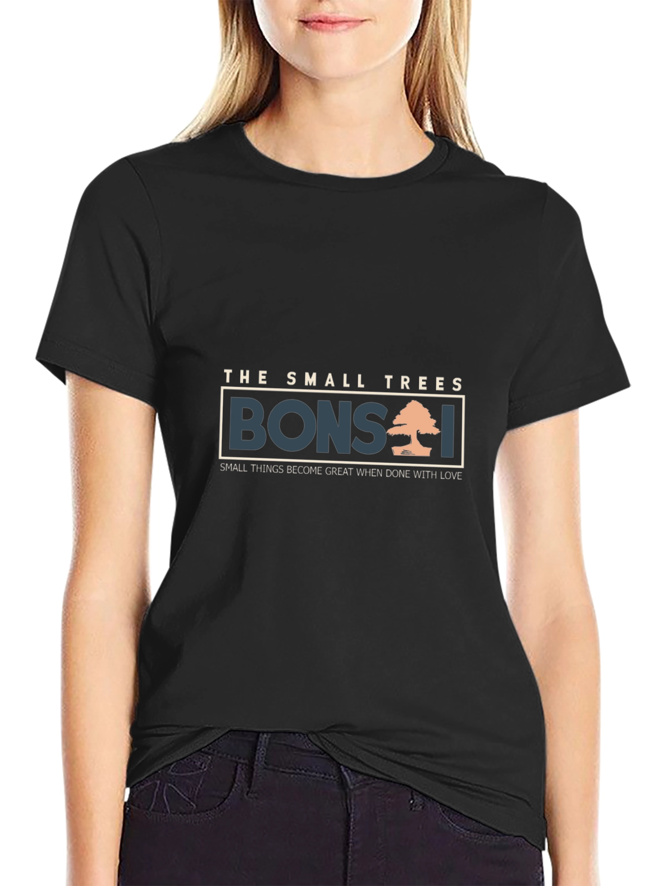 The Small Trees Bonsai Graphic T-Shirt