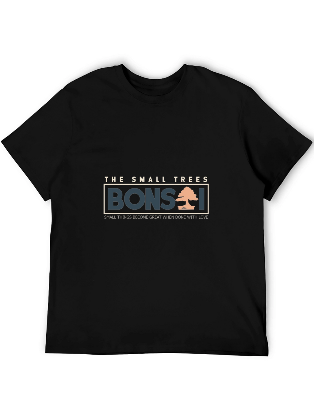 The Small Trees Bonsai Graphic T-Shirt