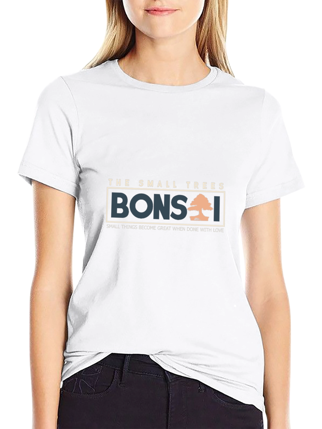 The Small Trees Bonsai Graphic T-Shirt