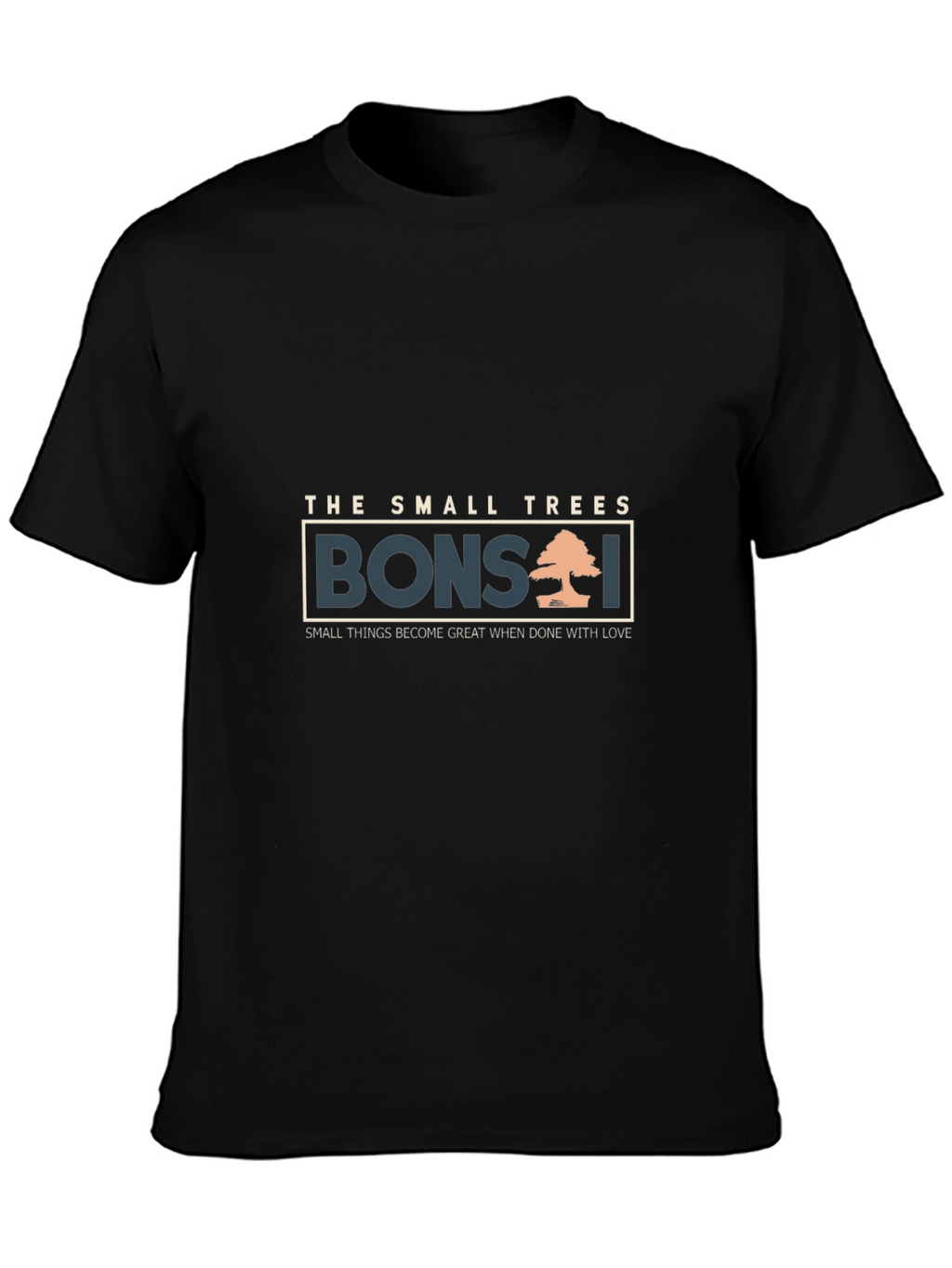 The Small Trees Bonsai Graphic T-Shirt