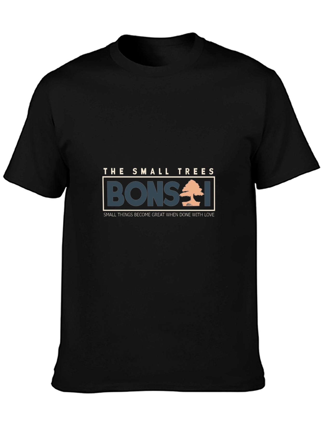 The Small Trees Bonsai Graphic T-Shirt