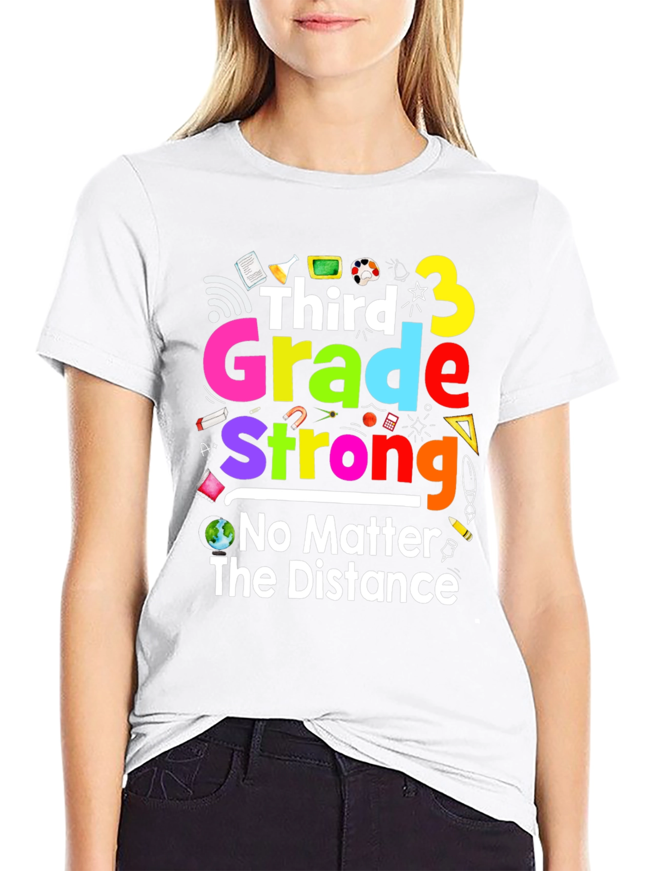 Third Grade Strong T-Shirt - Back to School Tee