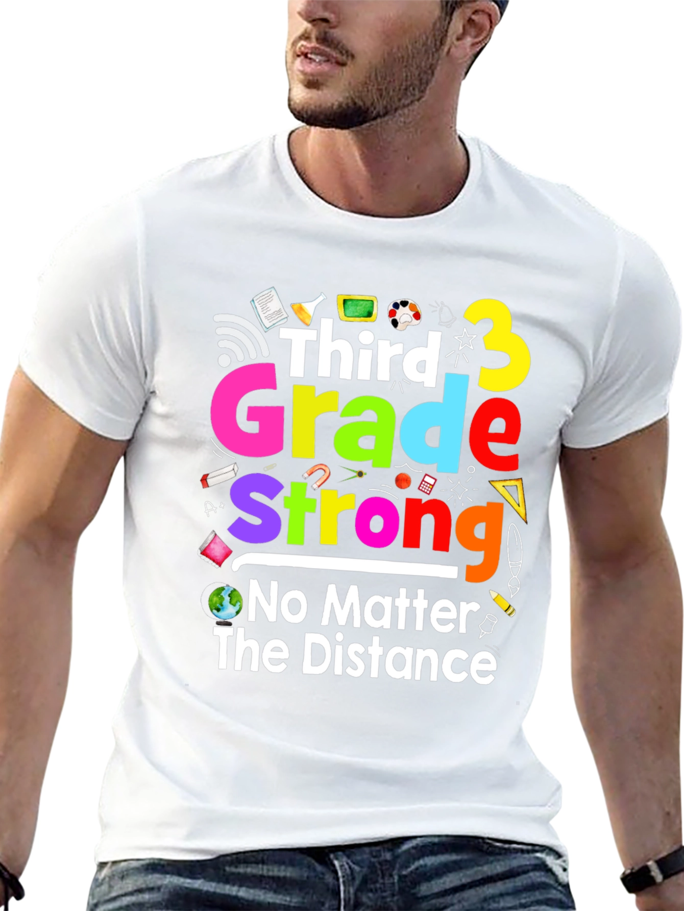 Third Grade Strong T-Shirt - Back to School Tee