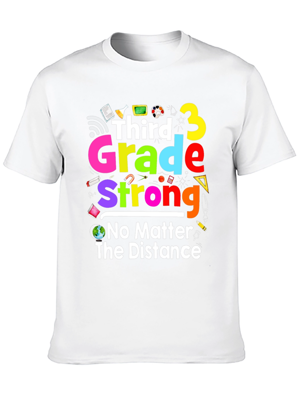 Third Grade Strong T-Shirt - Back to School Tee