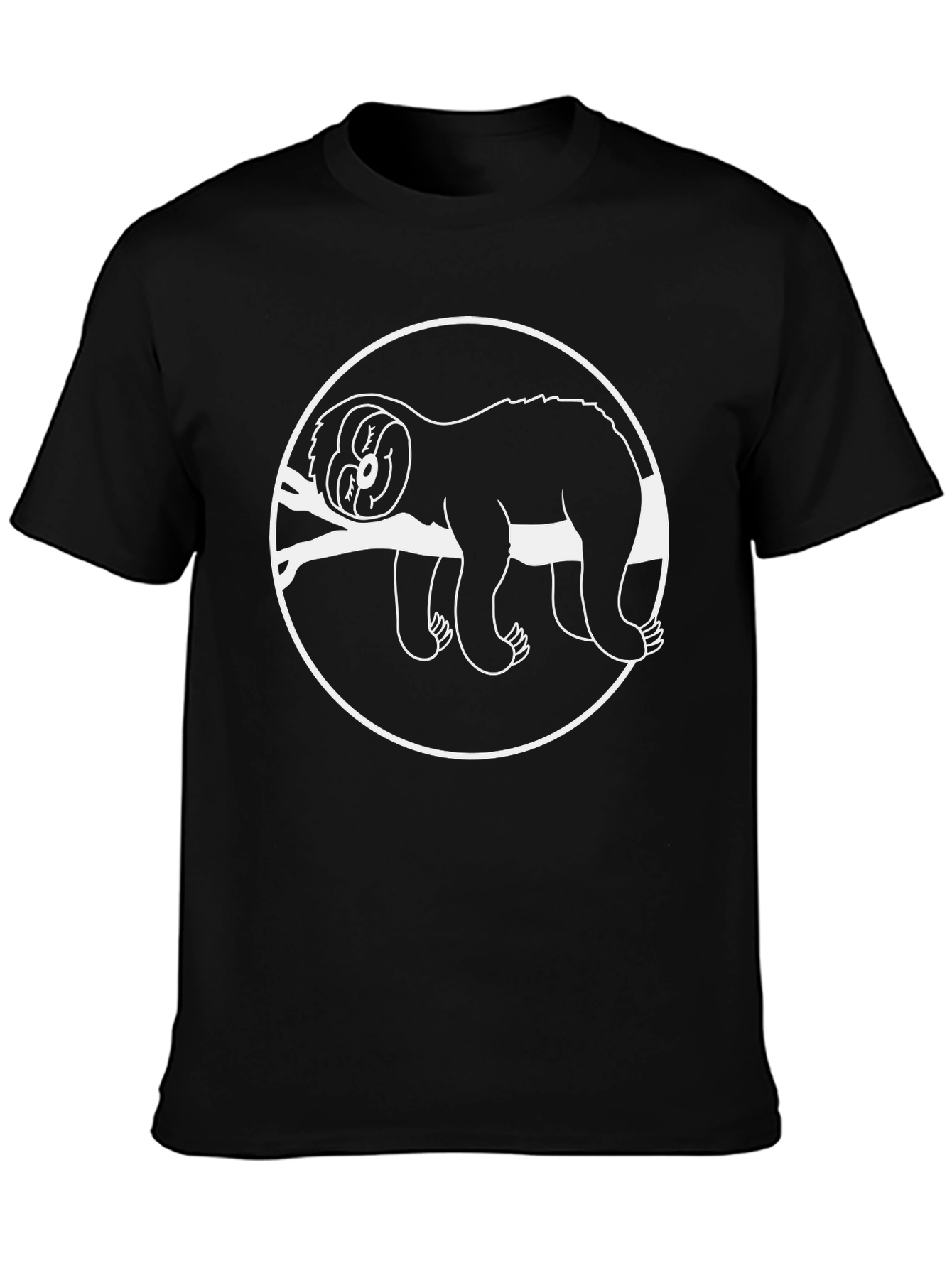 Sloth Graphic T-Shirt - Relaxed Fit