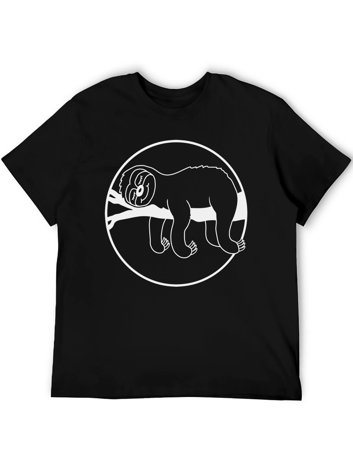Sloth Graphic T-Shirt - Relaxed Fit