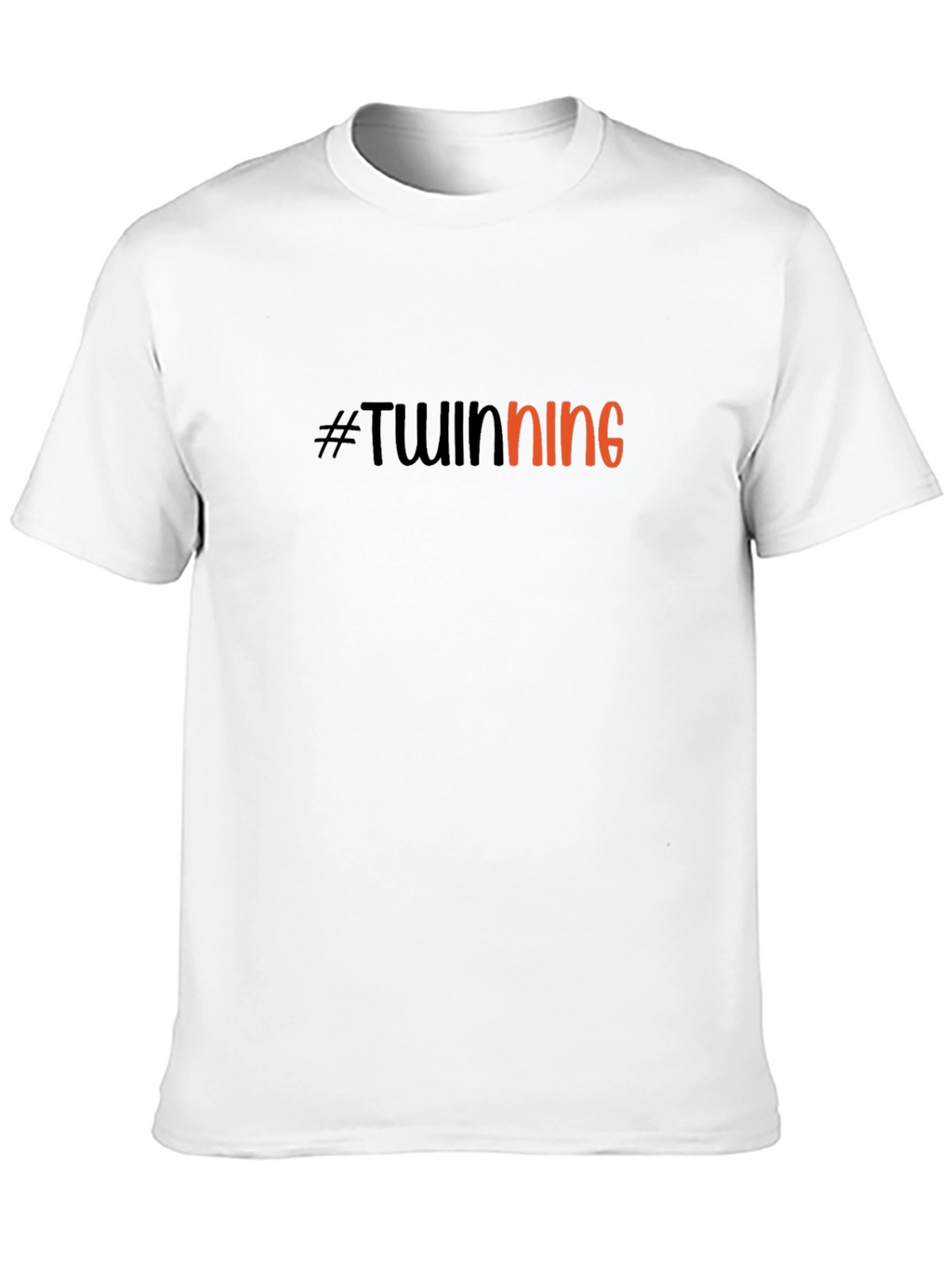 #Twinning Black T-Shirt - Perfect for Matching Outfits!