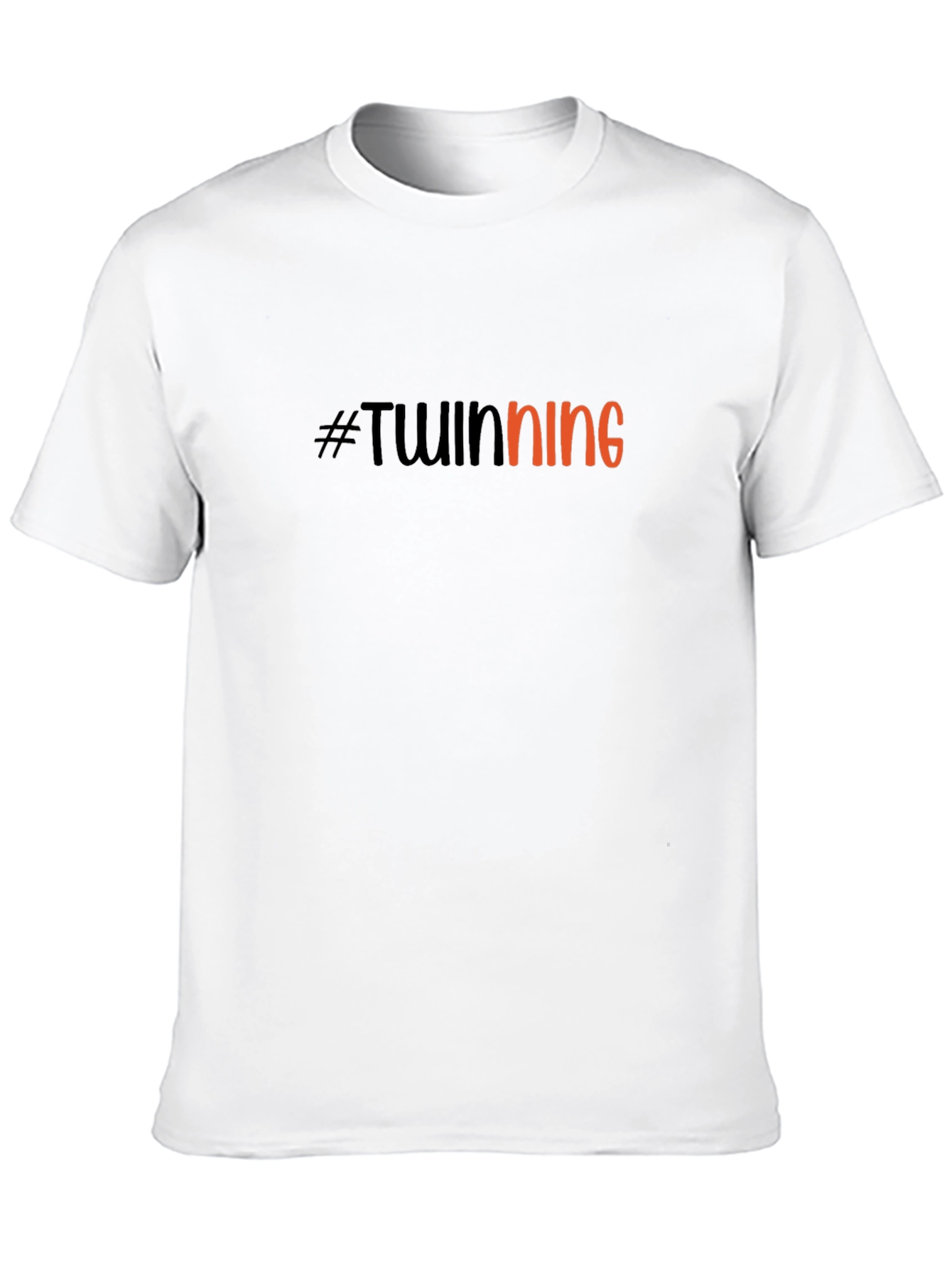 #Twinning Black T-Shirt - Perfect for Matching Outfits!