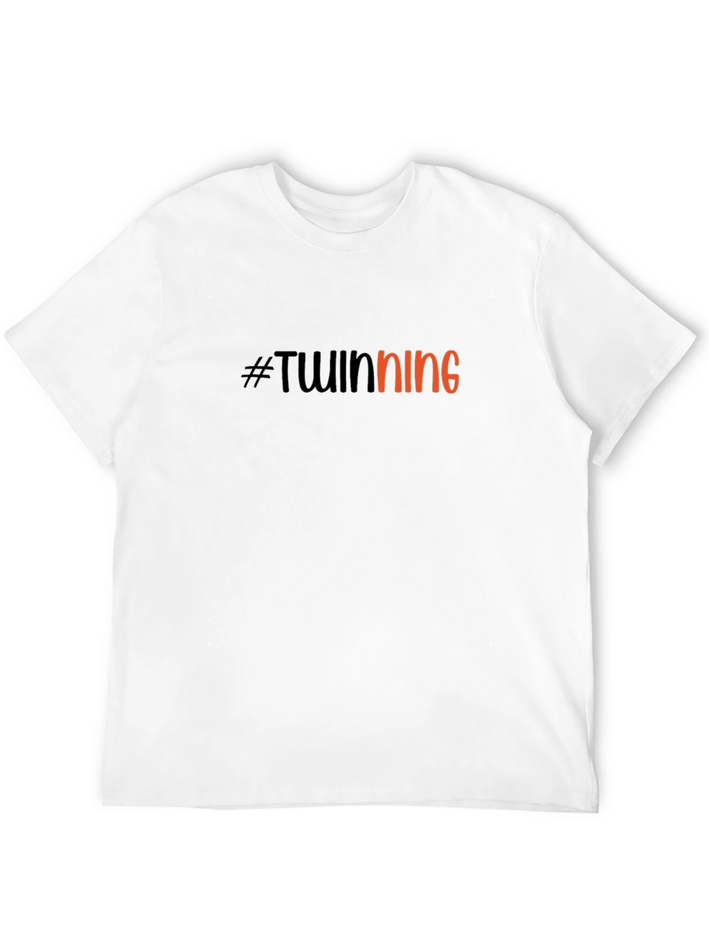 #Twinning Black T-Shirt - Perfect for Matching Outfits!