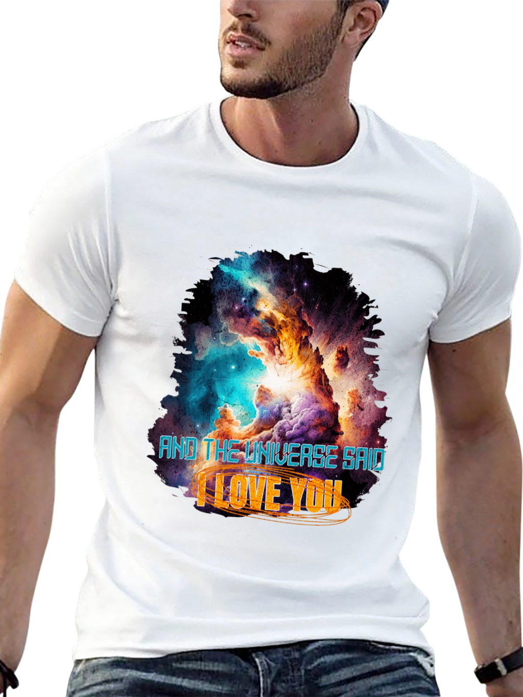 Universe Said I Love You Graphic Tee