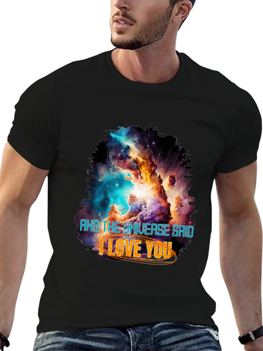 Universe Said I Love You Graphic Tee