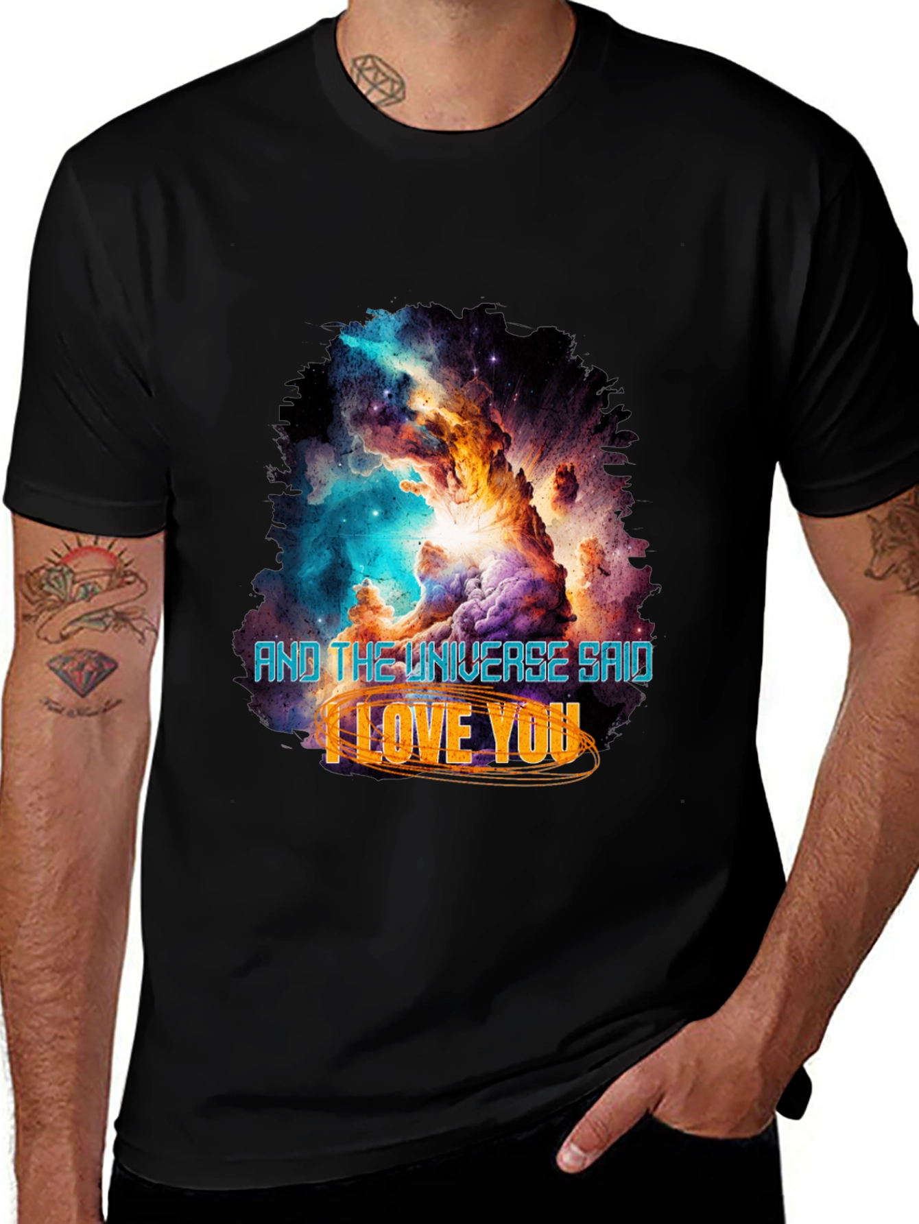 Universe Said I Love You Graphic Tee