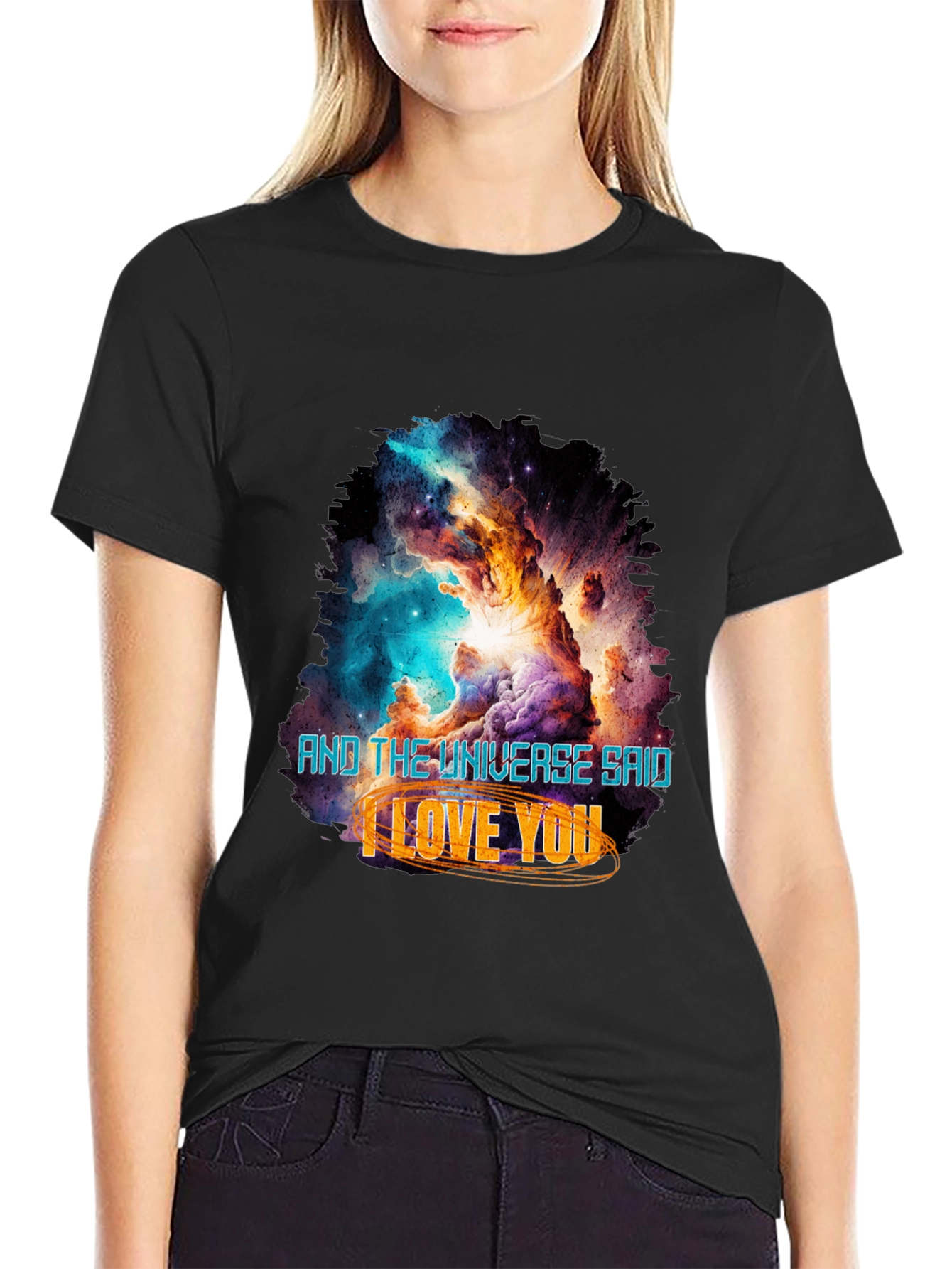 Universe Said I Love You Graphic Tee