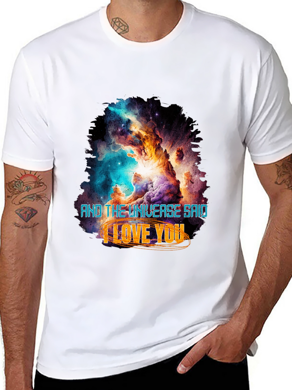 Universe Said I Love You Graphic Tee