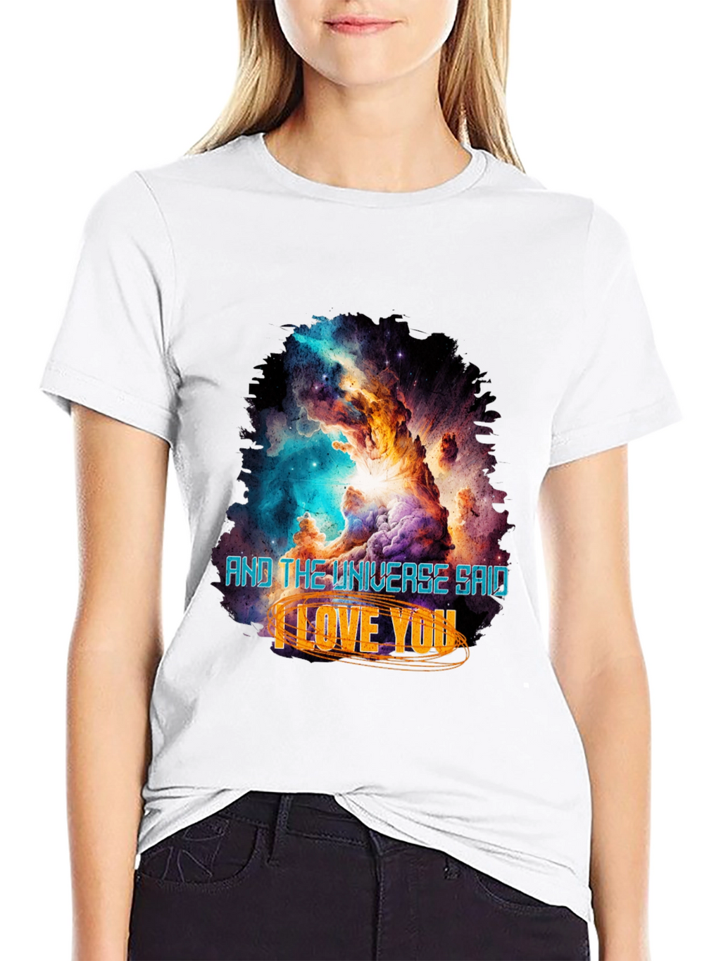 Universe Said I Love You Graphic Tee