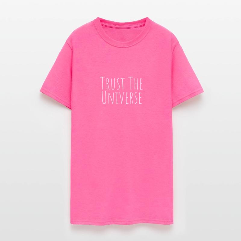 Trust The Universe Good Vibes Mantra Hippie Slogan