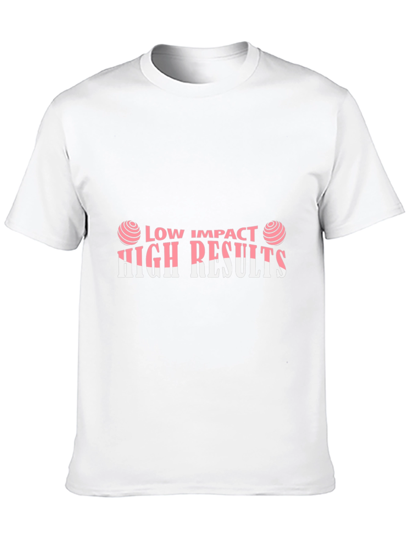 Low Impact High Results Graphic Tee - Black