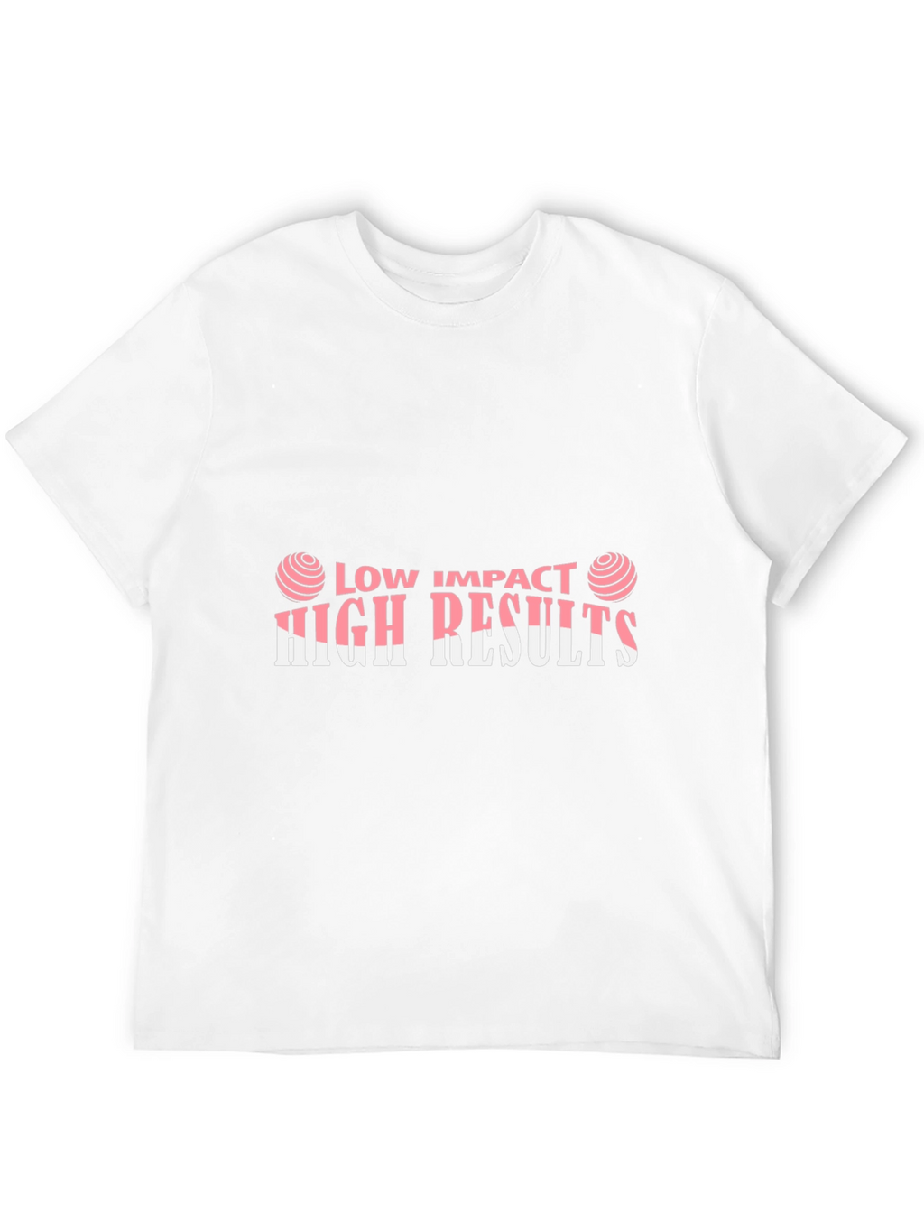 Low Impact High Results Graphic Tee - Black