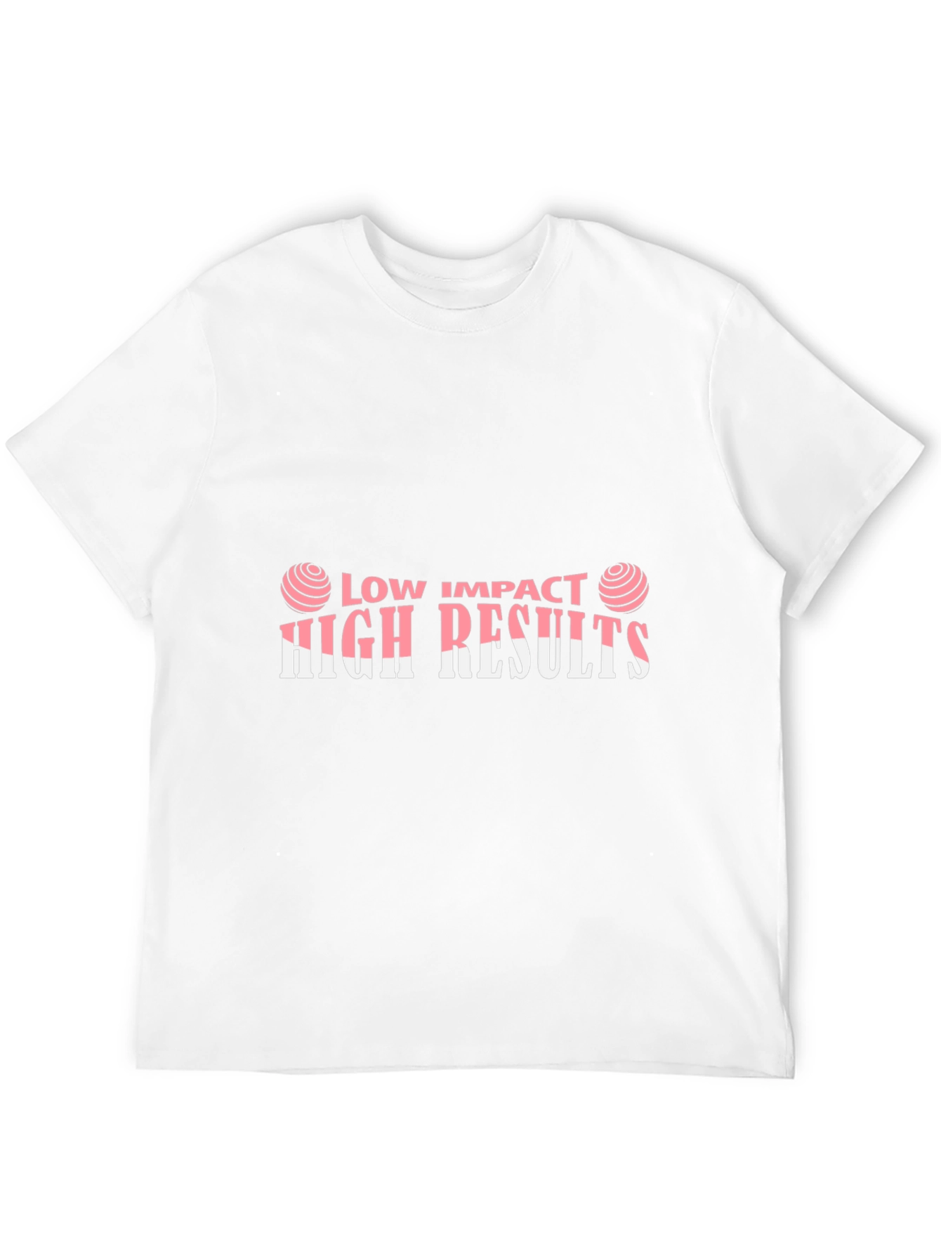 Low Impact High Results Graphic Tee - Black
