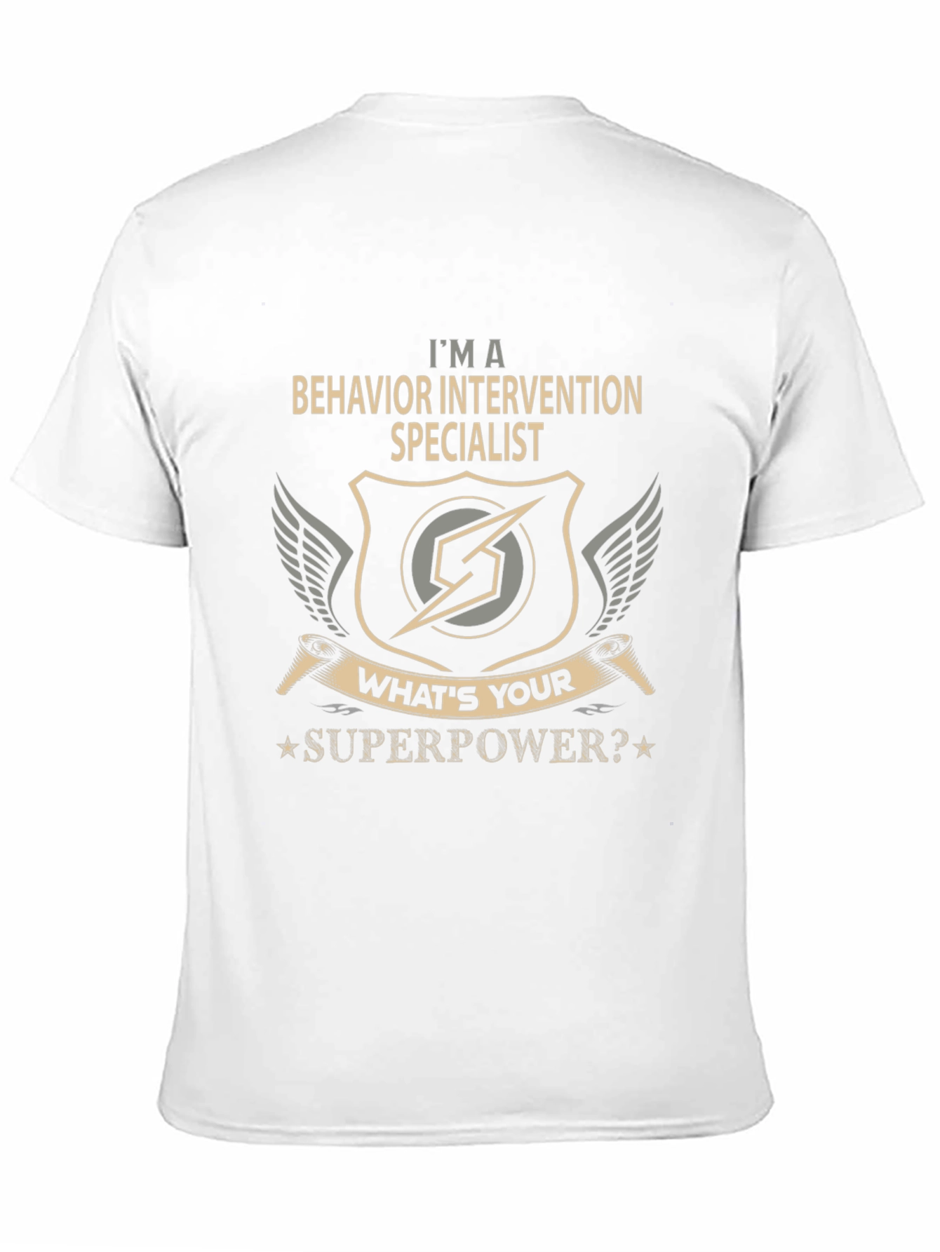 Behavior Intervention Specialist Superpower T-Shirt