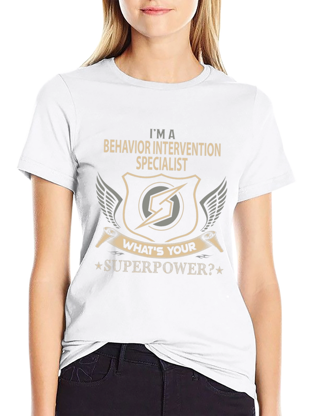 Behavior Intervention Specialist Superpower T-Shirt