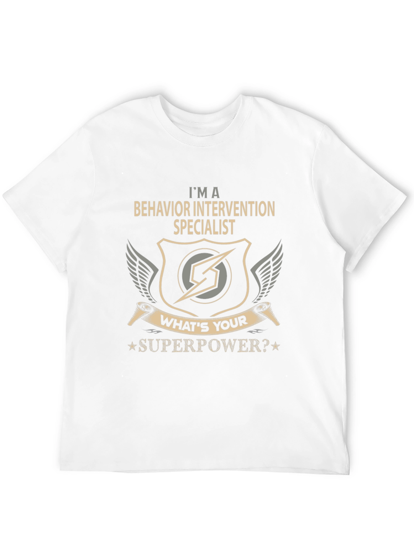 Behavior Intervention Specialist Superpower T-Shirt