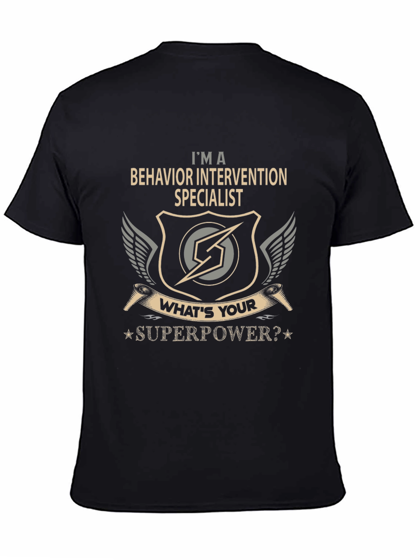 Behavior Intervention Specialist Superpower T-Shirt