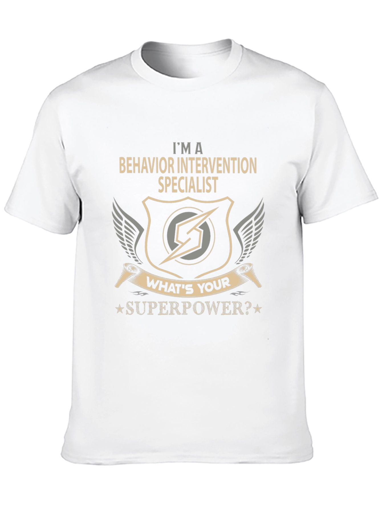 Behavior Intervention Specialist Superpower T-Shirt