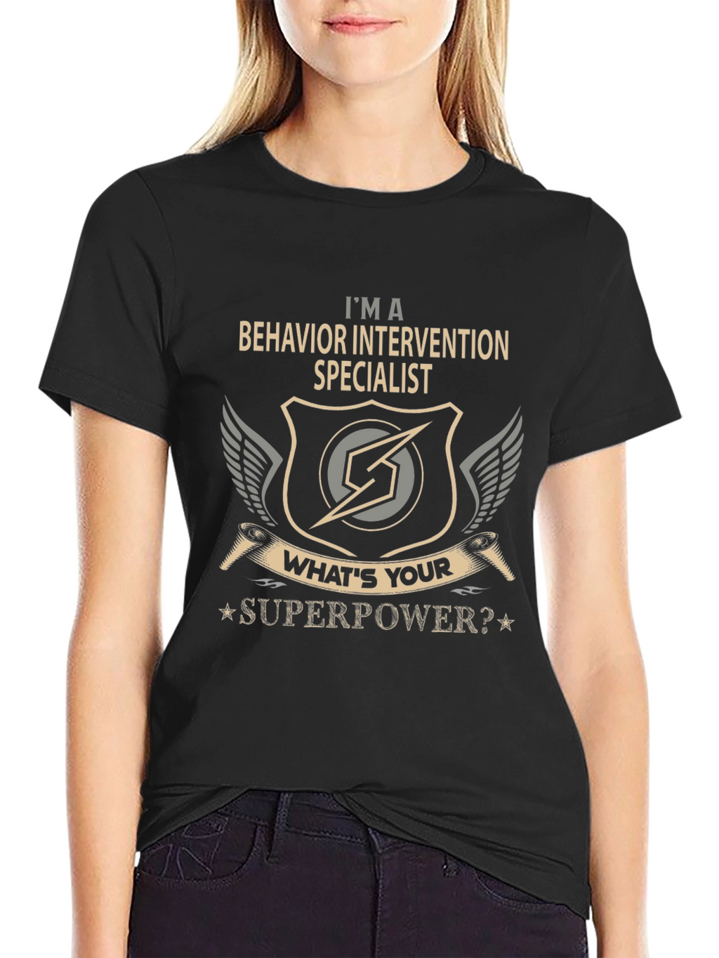 Behavior Intervention Specialist Superpower T-Shirt
