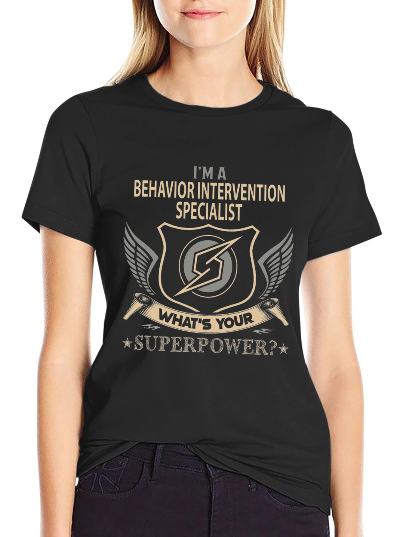 Behavior Intervention Specialist Superpower T-Shirt