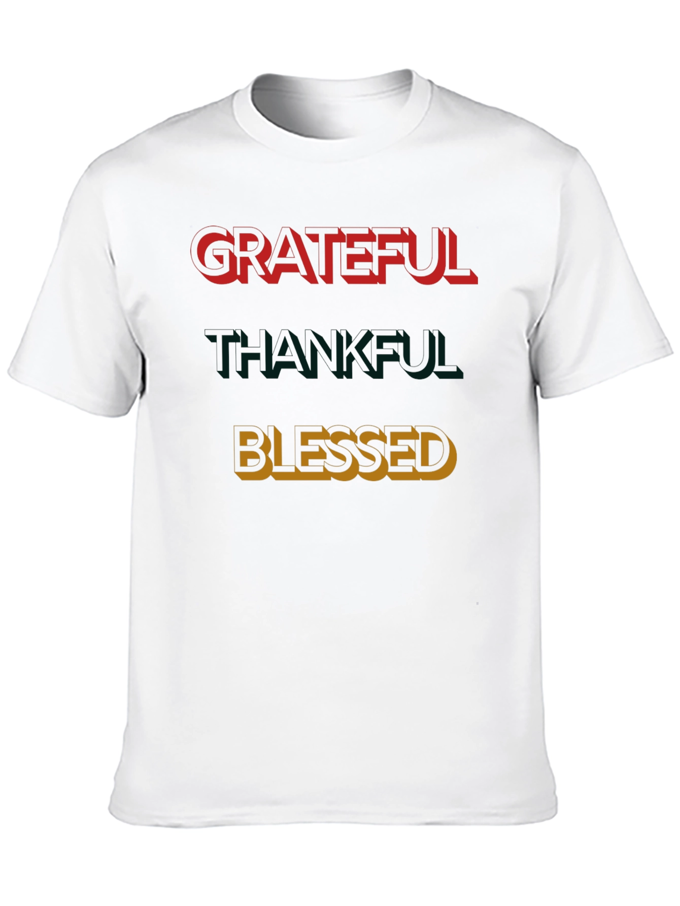 Grateful Thankful Blessed T-Shirt