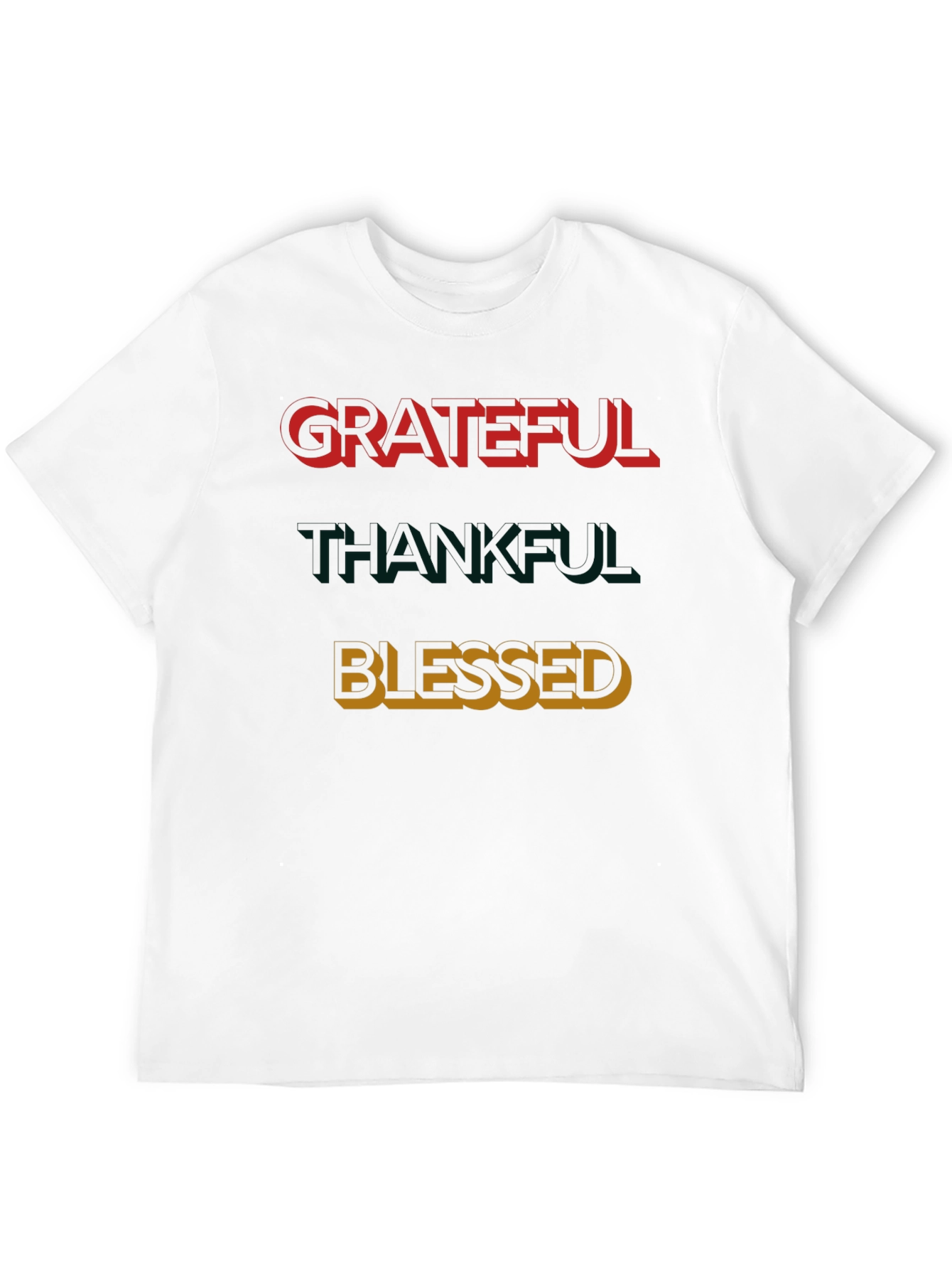 Grateful Thankful Blessed T-Shirt