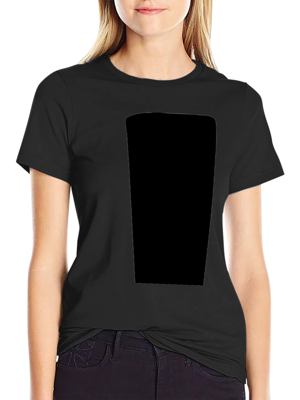Basic Black Crew Neck T-Shirt